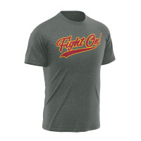 USC Trojans Team Trojan Charcoal Distressed Fight On Swoosh Tail Vintage T-Shirt